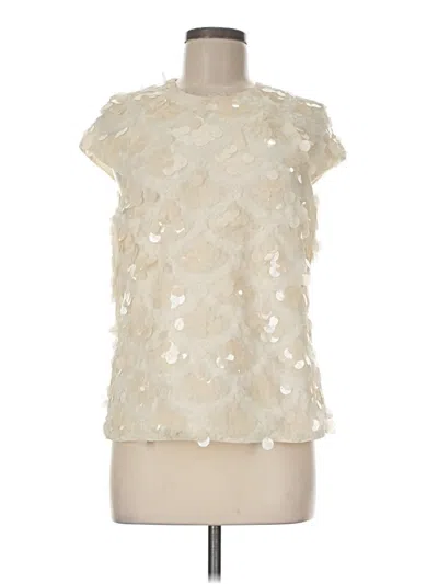 Pre-owned Dolce Cabo Sleeveless T-shirt In Ivory