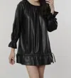 Dolce Cabo Southwest Babydoll Dress In Black In Black