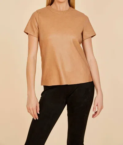 Dolce Cabo Vegan Tee In Copper In Multi