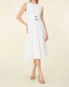 Dolce Cabo Sleeveless Midi Dress In White In White