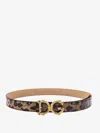 Dolce & Gabbana Leather Logo Belt Women