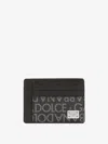 Dolce & Gabbana Leather Card Holder With Logo Detail