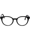 Dolce & Gabbana Round Frame Glasses In Black