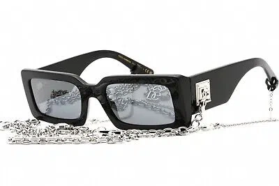 Pre-owned Dolce & Gabbana 0dg4416-501/6g Black Sunglasses In Gray