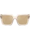 Dolce & Gabbana 0dg4446b343203 343203 Transparent Camel In Braun