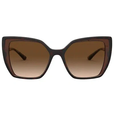 Pre-owned Dolce & Gabbana 0dg6138 318513 Dark Brown Sunglasses