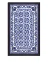 Dolce & Gabbana 10-seater Linen Tablecloth In Blue