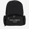 Dolce & Gabbana Nylon Backpack With Logo