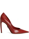 Dolce & Gabbana 100mm Leather Pumps In Red
