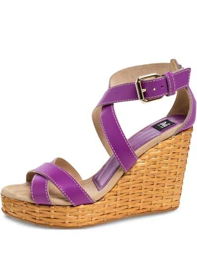 Pre-owned Dolce & Gabbana 100mm Leather Sandals