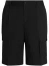 Dolce & Gabbana Cargo Bermuda Shorts In ブラック