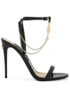 Dolce & Gabbana Women Patent Leather Heeled Sandals In Black