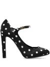 Dolce & Gabbana Black Mary Jane Pumps In Black
