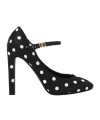 Dolce & Gabbana Black Mary Jane Pumps In Black