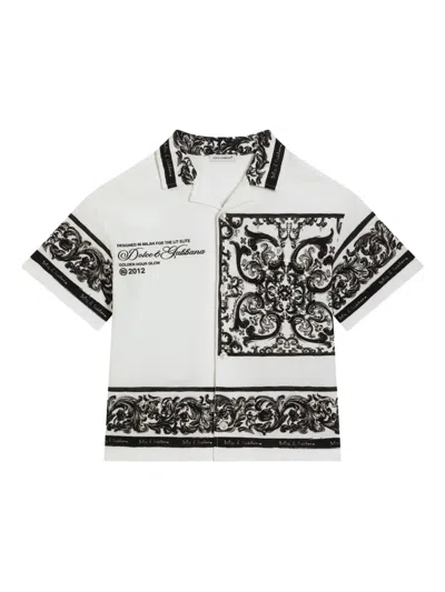 Dolce & Gabbana バンダナプリント シャツ
