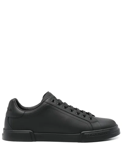 DOLCE & GABBANA DOLCE & GABBANA SNEAKERS IN NAPPA