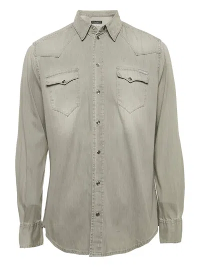 Pre-owned Dolce & Gabbana 1147463 Grey In Gray