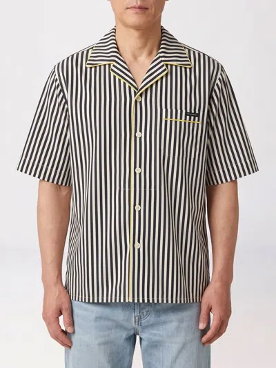 Dolce & Gabbana Shirt  Men Color Striped In Multi