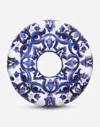 Dolce & Gabbana Printed Pool Float In Blue