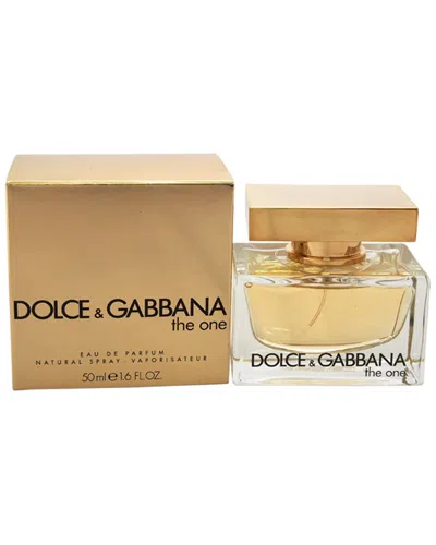 Dolce & Gabbana 1.6oz The One Eau De Parfum Spray In Transparent