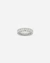 DOLCE & GABBANA ANNA RING IN WHITE GOLD 18KT AND DIAMONDS