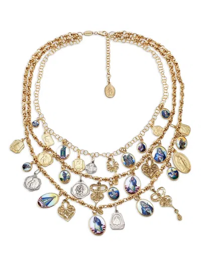 DOLCE & GABBANA 18K GOLD SICILY NECKLACE