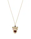 Dolce & Gabbana Yellow Gold Sicily Earrings With Medals And Cross Pendants Gold Female Onesize In Gold