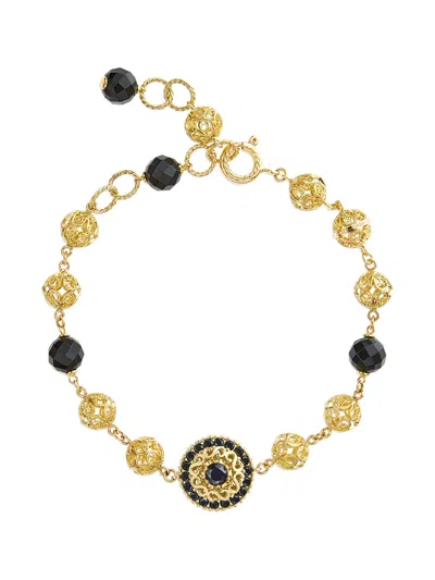 Dolce & Gabbana Filigree-embellished Bracelet In Gold