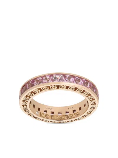 Dolce & Gabbana 18kt Yellow Gold Anna Sapphire Ring