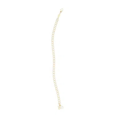 Dolce & Gabbana 18kt Yellow Gold Pearl-embellished Bracelet In Brown