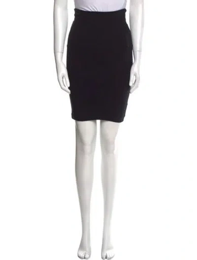 Pre-owned Dolce & Gabbana 1980's Mini Shorts In Black