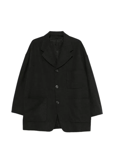 Pre-owned Dolce & Gabbana 1990s Button Jacket In Gray