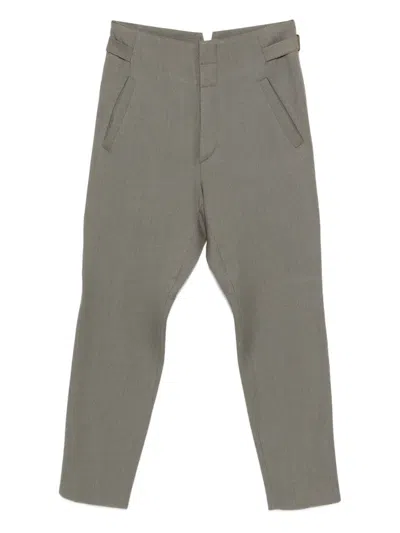 Pre-owned Dolce & Gabbana 1990s Tailored Trousers In Gray