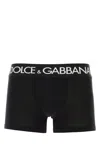 Dolce & Gabbana Logoed Band 2 Boxer Set In Black