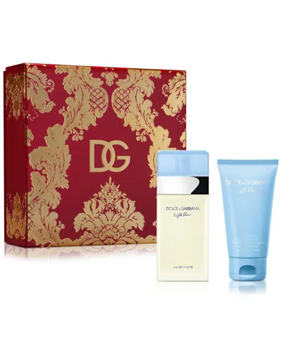 Dolce & Gabbana 2-pc. Light Blue Eau De Toilette Gift Set In White