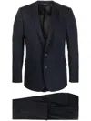 Dolce & Gabbana Single-breasted Virgin-wool Suit In Blue
