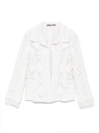 Pre-owned Dolce & Gabbana 2000s Corded-lace Jacket