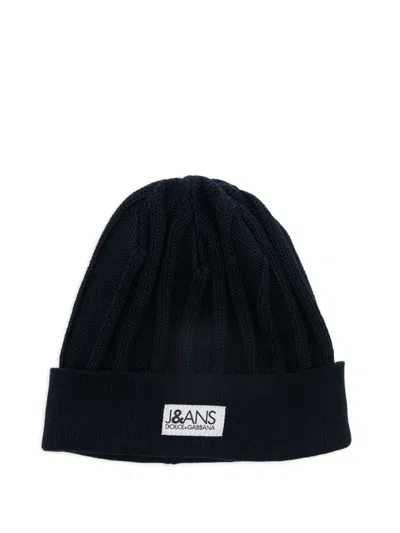 Pre-owned Dolce & Gabbana 2000s  Beanies In Blue