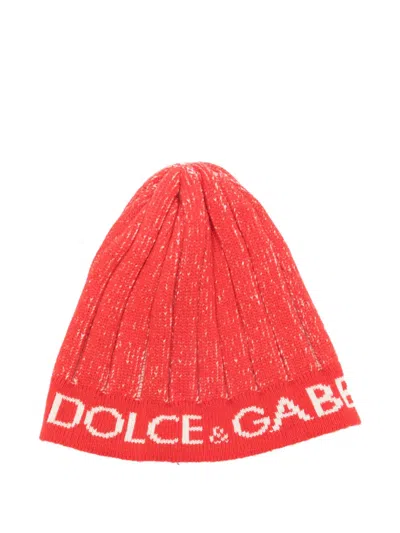 Pre-owned Dolce & Gabbana 2000s  Beanies In Red