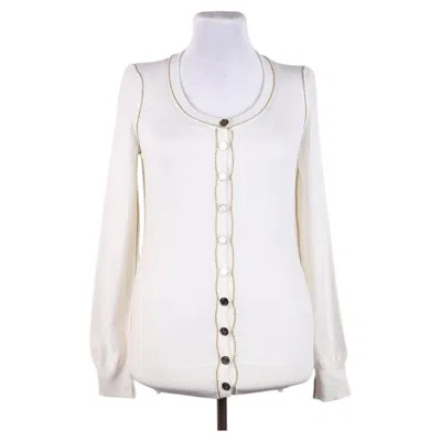Pre-owned Dolce & Gabbana 2000s . Two-piece: Cardigan And Top In Gray