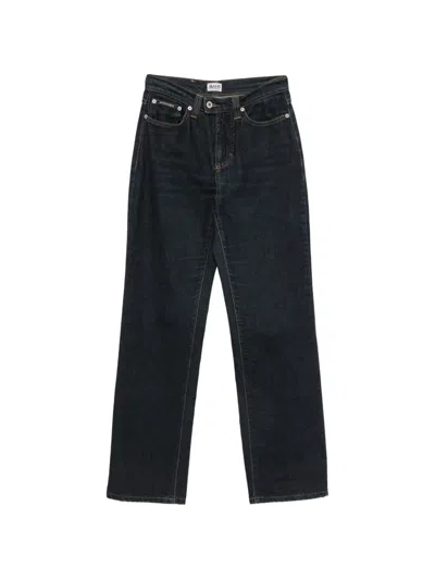 Pre-owned Dolce & Gabbana 2000s Straight-leg Jeans In Blue