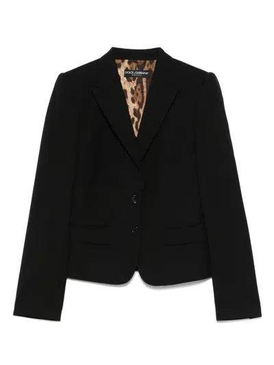 Pre-owned Dolce & Gabbana 2000s Stretch-wool Blazer