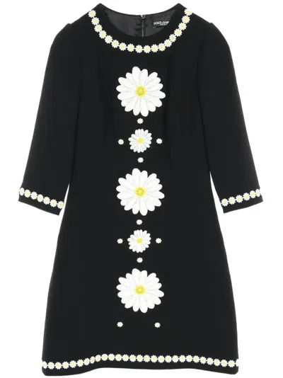 Pre-owned Dolce & Gabbana 2010s Margaret Dress In Black