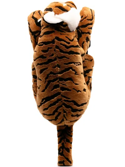 Pre-owned Dolce & Gabbana 2017-2025 Plush Toy Tiger Backpack