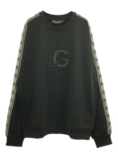Pre-owned Dolce & Gabbana 2020s Dg-tape Sweatshirt