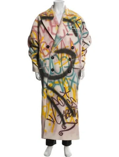 Pre-owned Dolce & Gabbana 2022 Virgin Wool Parka In Neutral