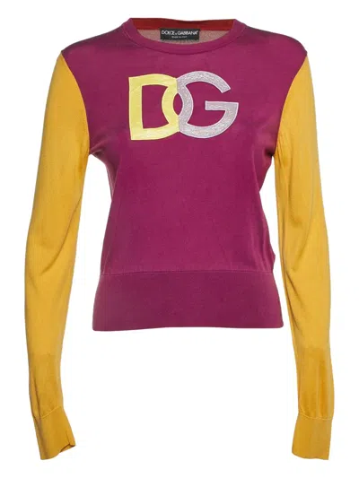 Pre-owned Dolce & Gabbana 2023 Long-sleeves Logo Sweater