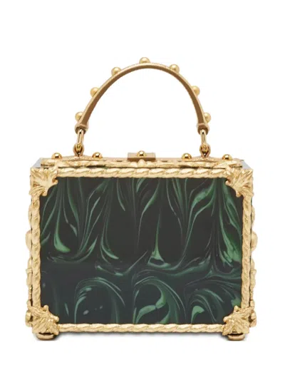 Pre-owned Dolce & Gabbana 2024 Baroque Clock Mini Bag