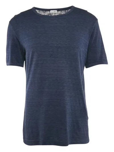 Pre-owned Dolce & Gabbana 2024 Mélange T-shirt In Blue
