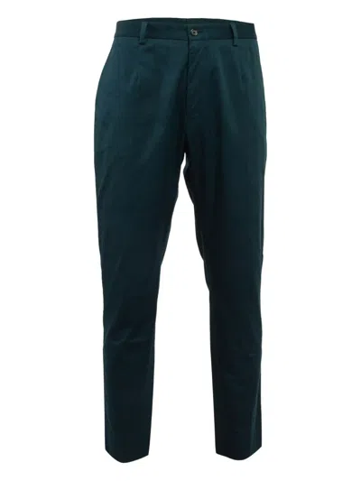 Pre-owned Dolce & Gabbana 2024 Pleated Trousers In Green